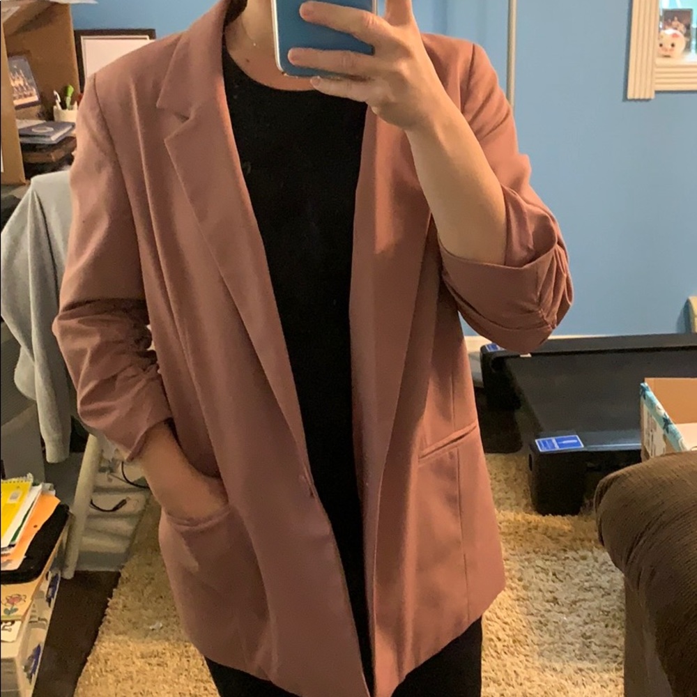 LC Lauren Conrad Pink Blazer